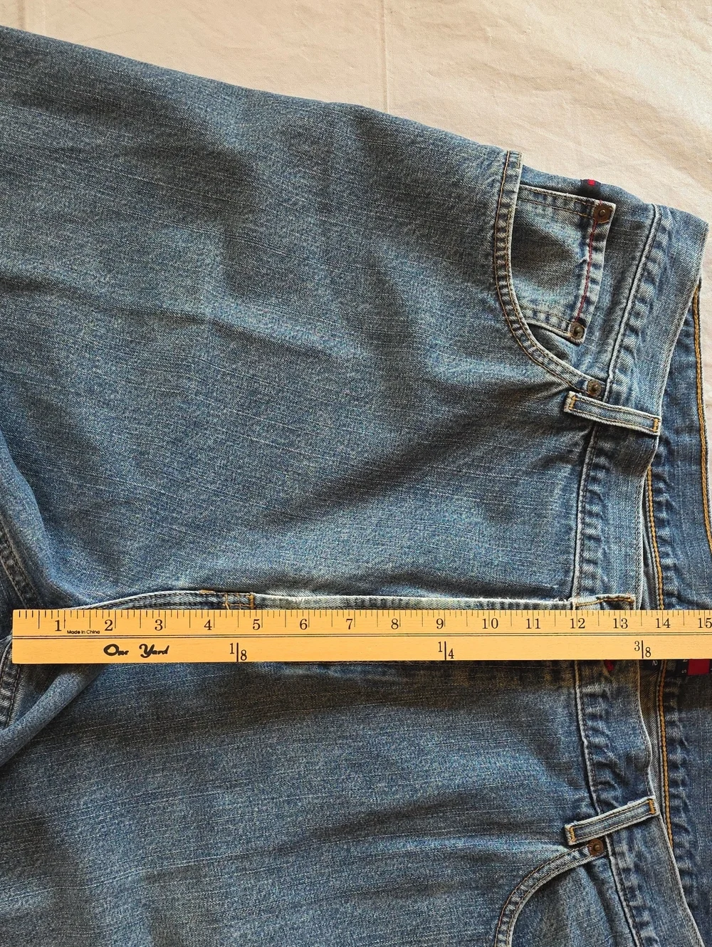 Tommy‎ Hilfiger Men's Y2K 2001 Baggy Denim Shorts 42